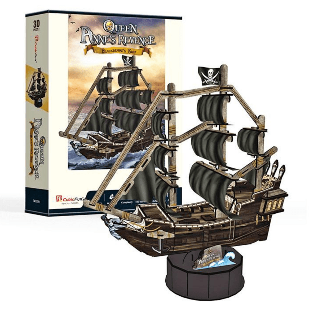 Puzzle 3d Barcos Cubicfun Wabro 67337