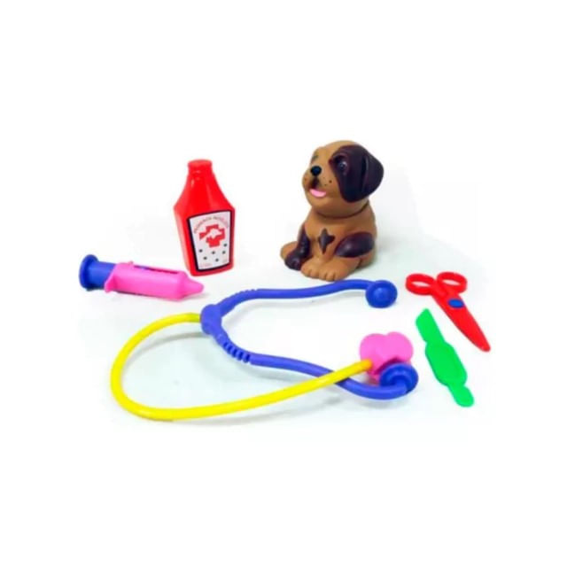 Kit De Veterinaria Con Masctota Irv Toys