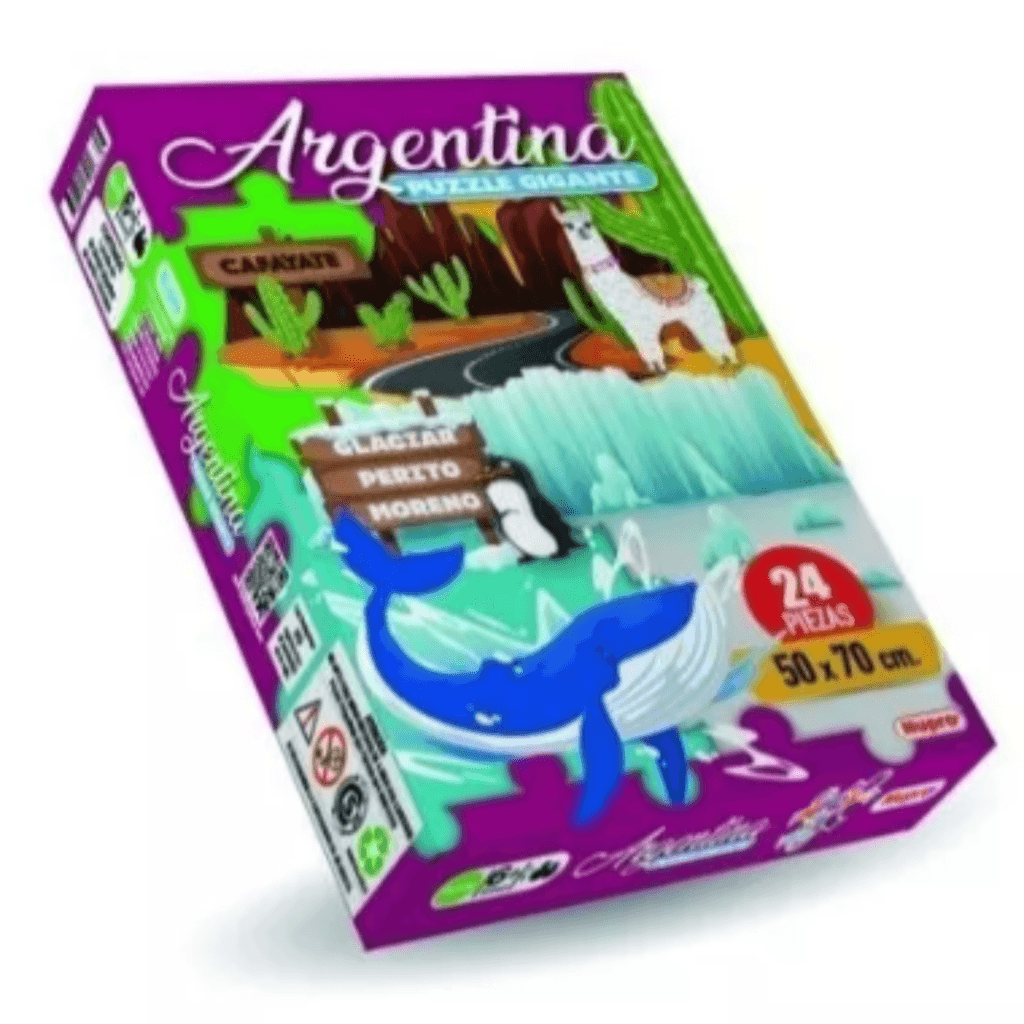 Rompecabezas Gigante Mapa De Argentina Nupro.