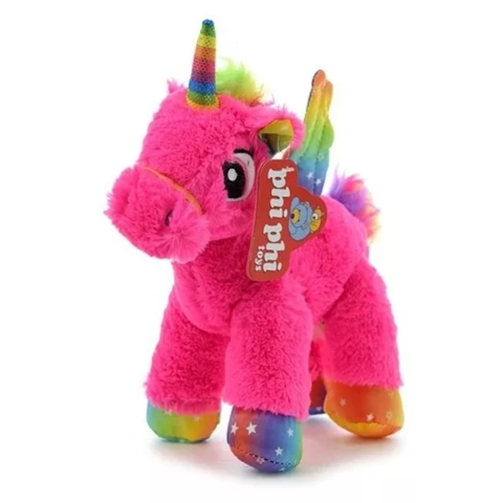 Peluche Unicornio Parado Con Alas Phi Phi Toys 4114