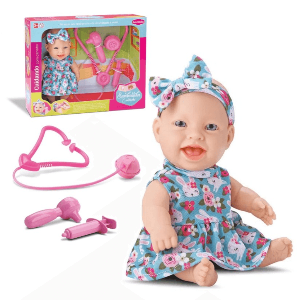 Muñeca Bambolinha Doctora Ba0743