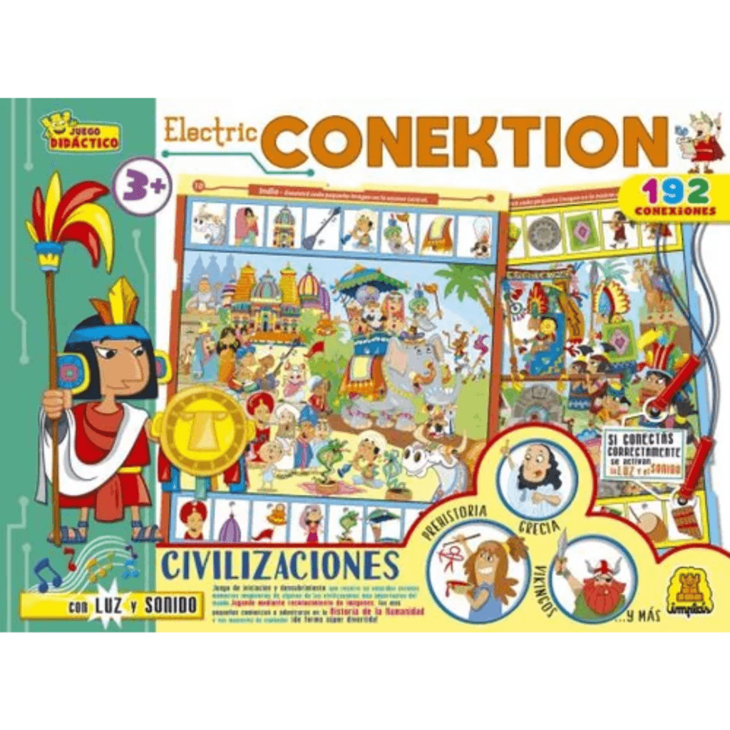 Juego De Mesa Electric Conektion Civilizaciones 376