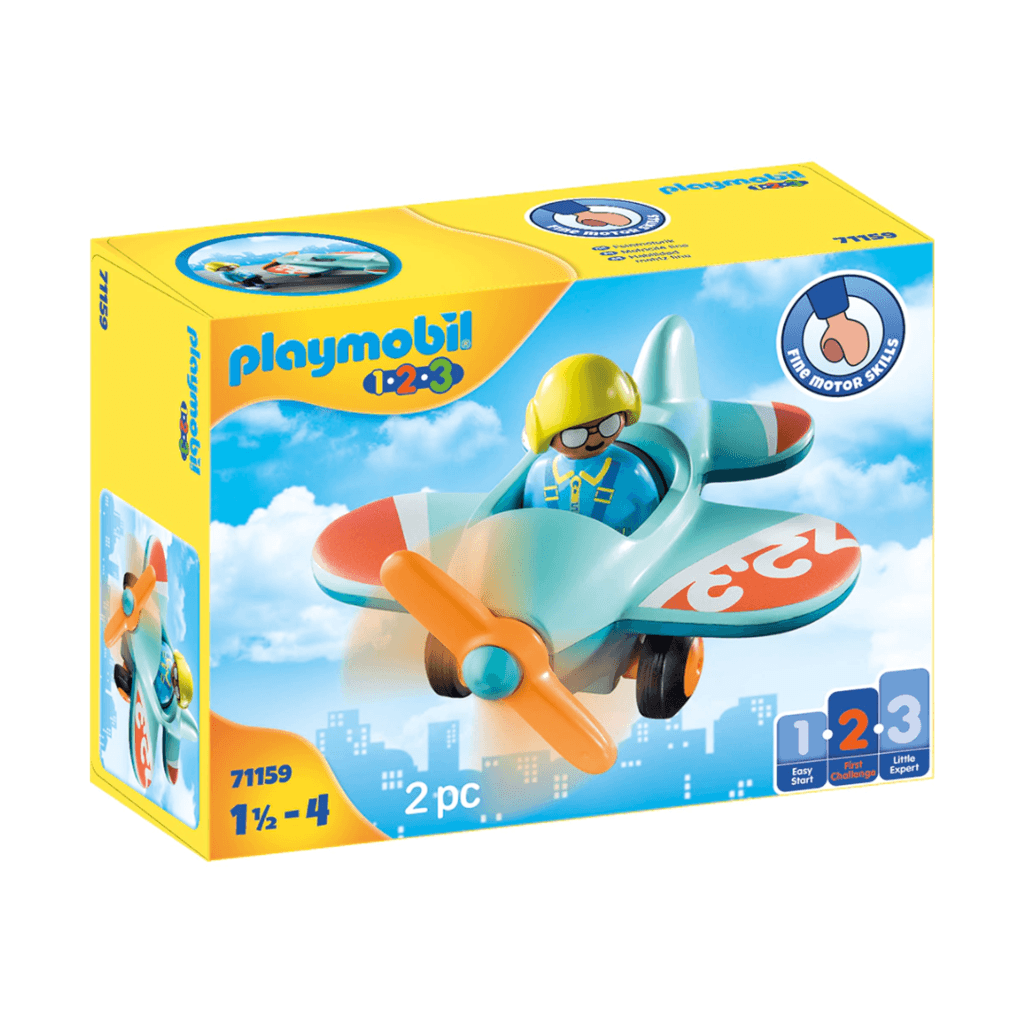 Avión Playmobil Con Piloto - 71159