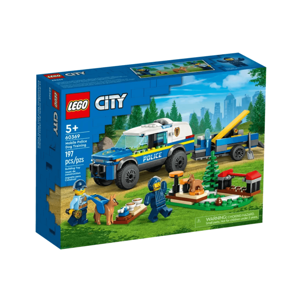 Entrenamiento Móvil Para Perros Policía Lego 60369