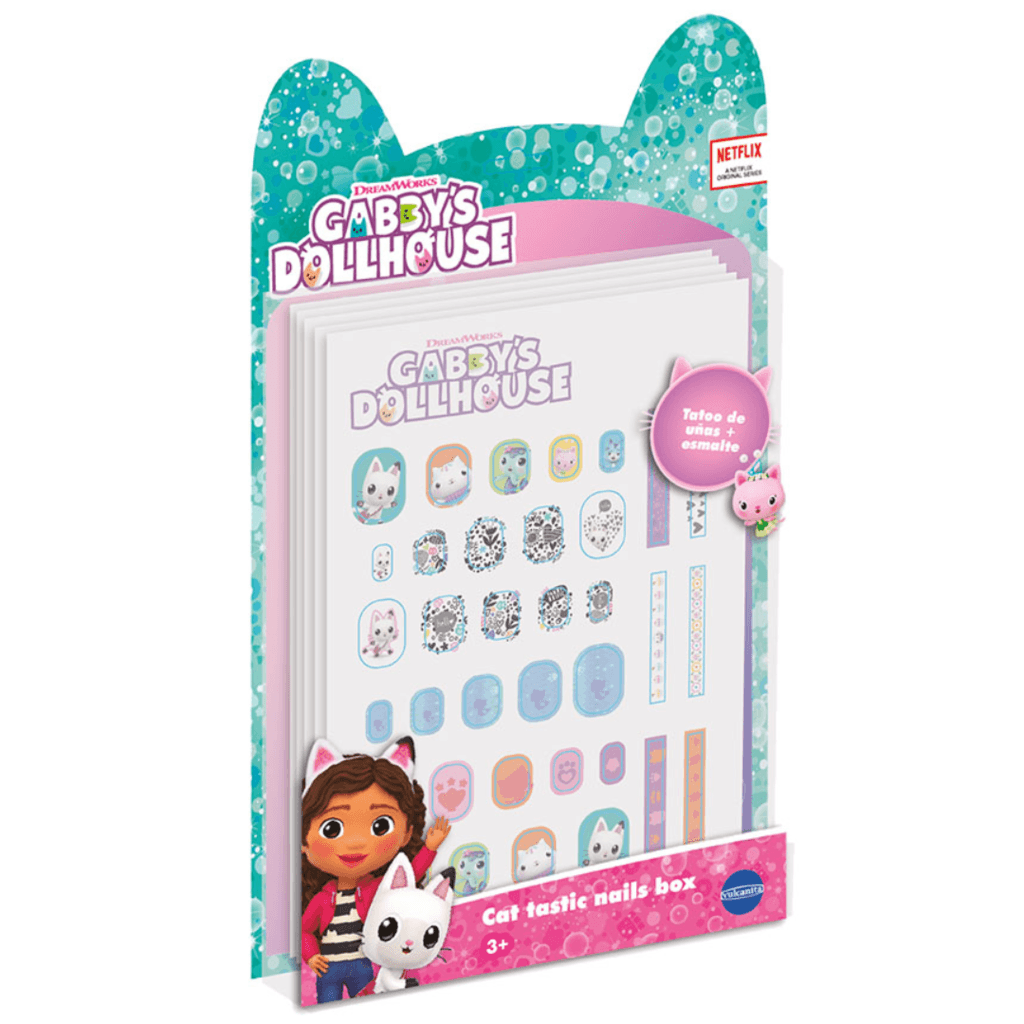 Box Uñas Cat Tastic Gabbys  Dollhouse 1747