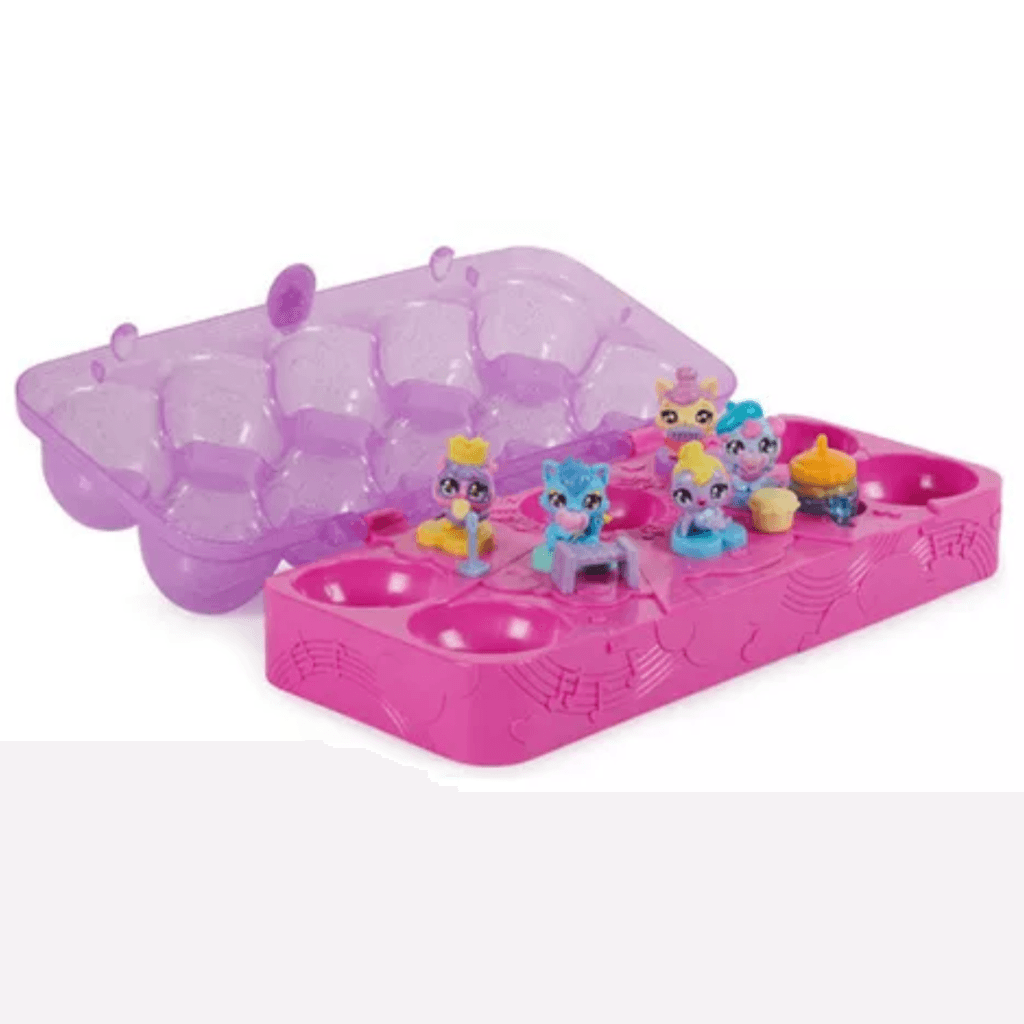 Hatchimals Alive Carton De 10 Con Minifiguras Y Accesorios 19198