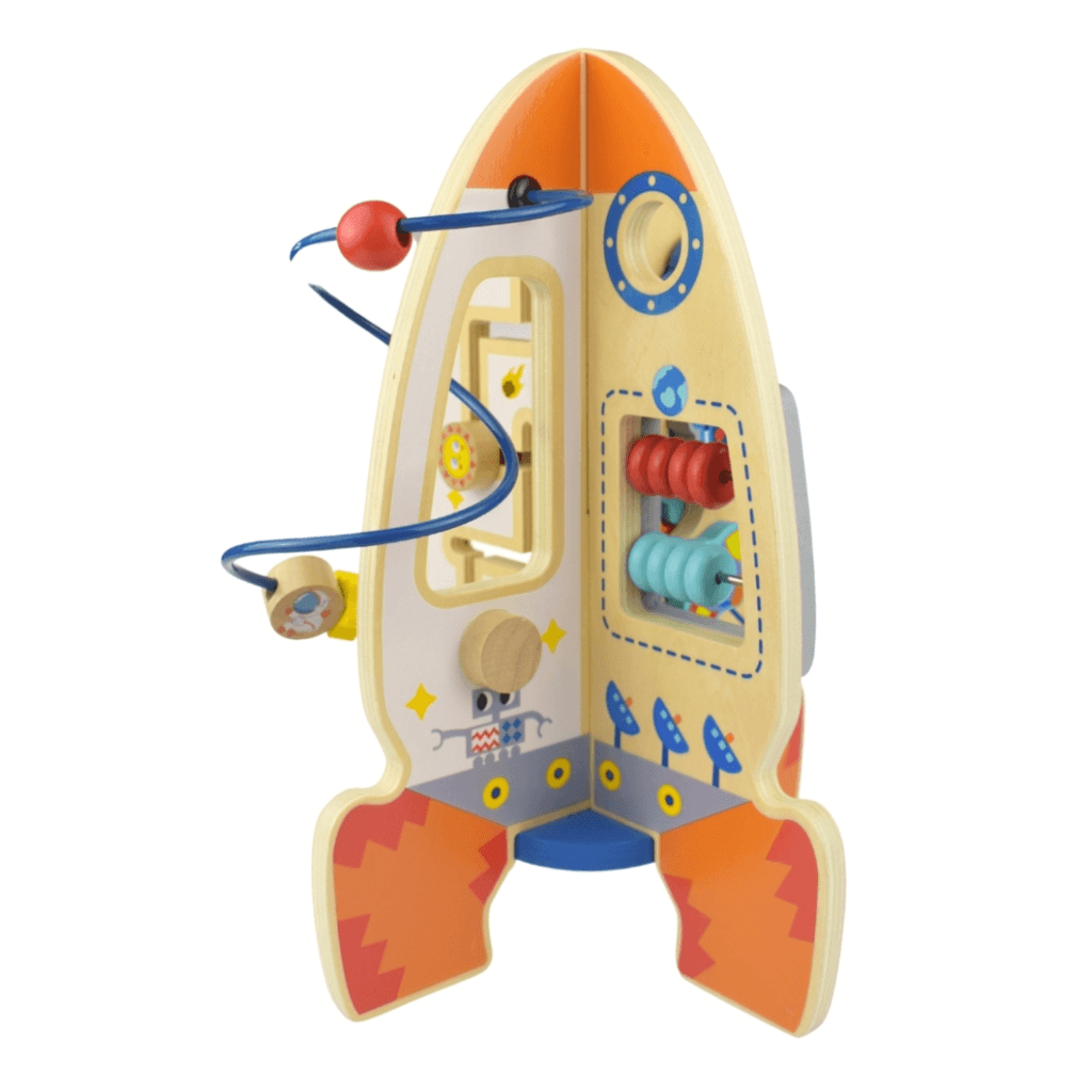 Cohete De Actividades De Madera 35249 Mazel Toys