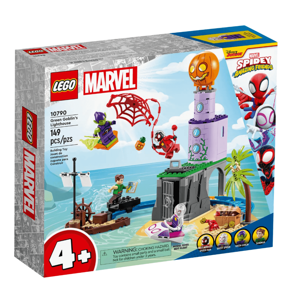 Lego Spidey En El Faro Del Duende Verde 10790