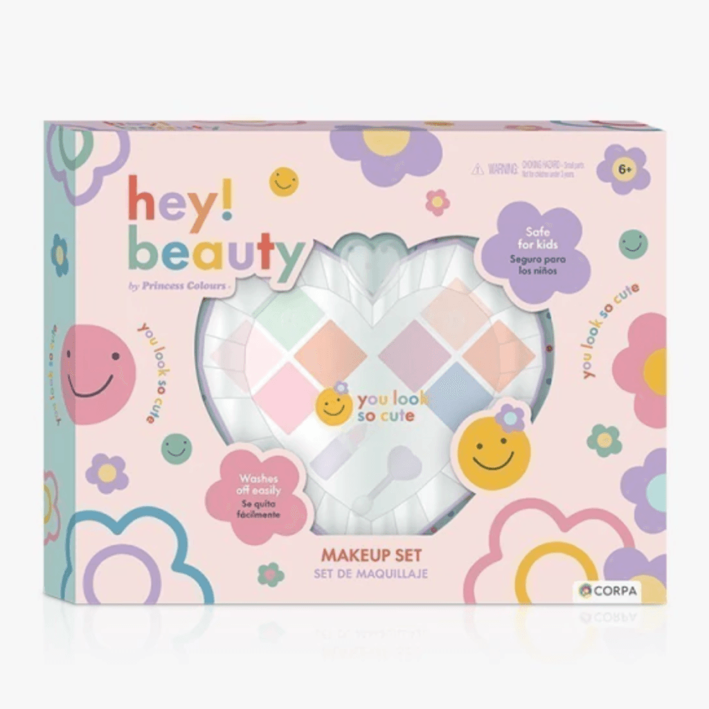 Set De Maquillaje Corazon Hey Beauty Hb5665