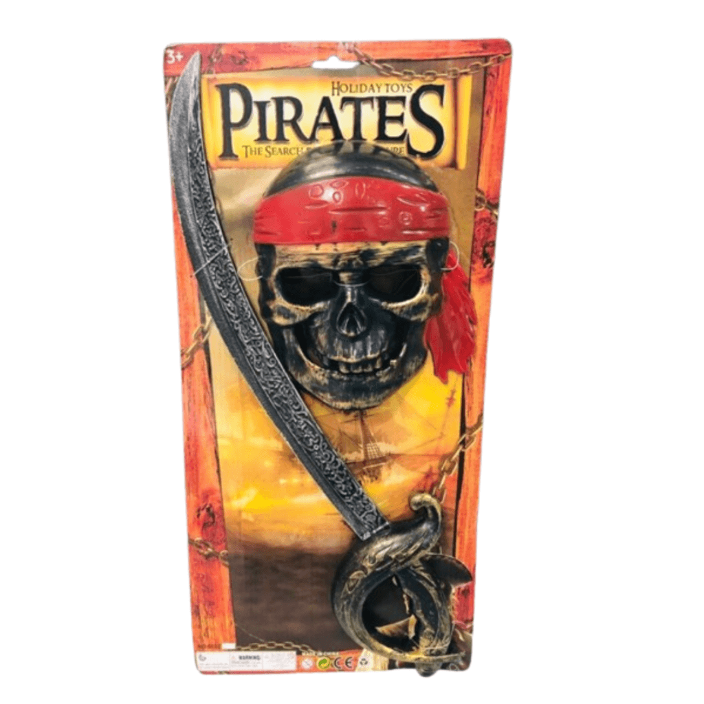 Set Pirata Con Mascar Blister 50799 Sebigus