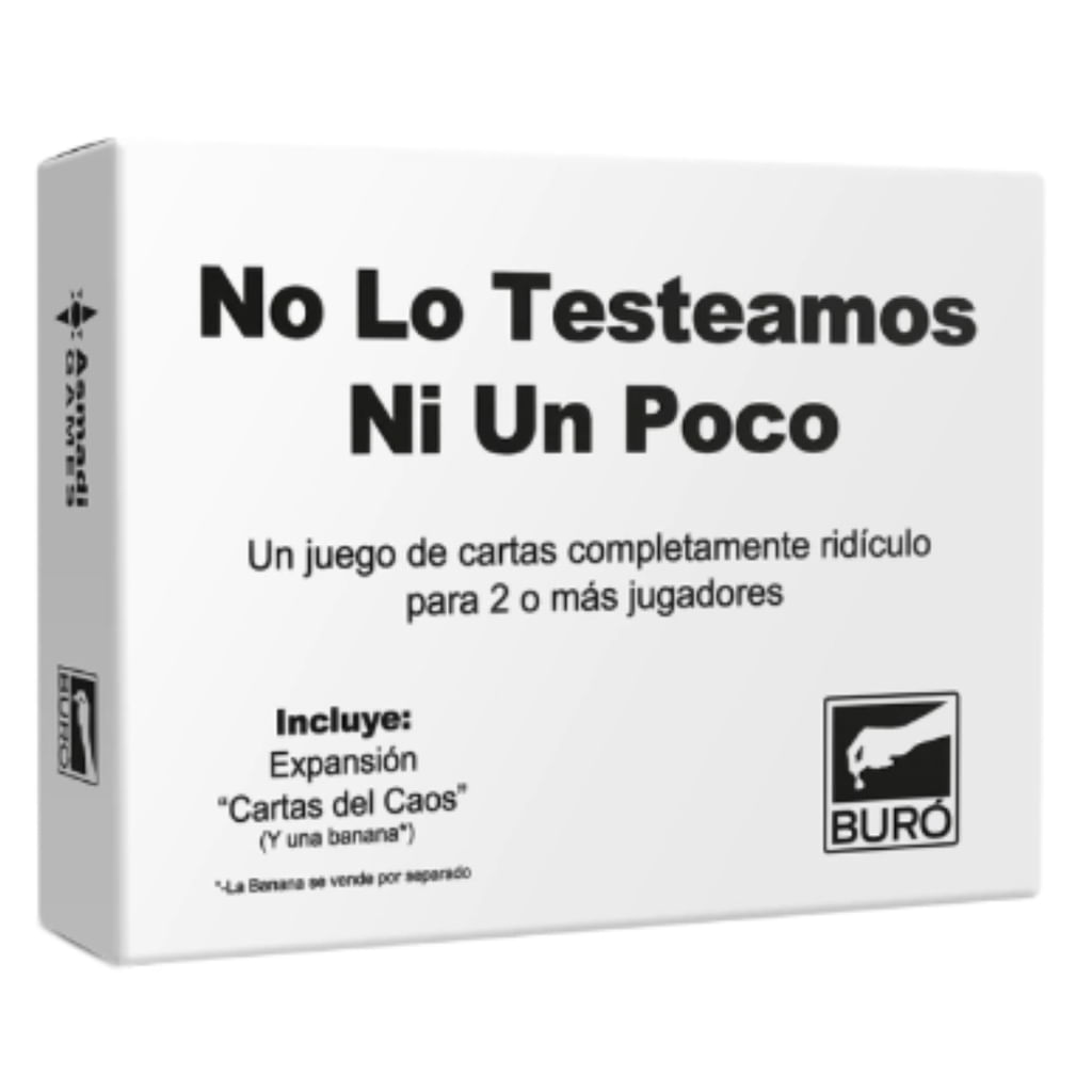Juego De Cartas No Lo Testeamos Ni Un Poco