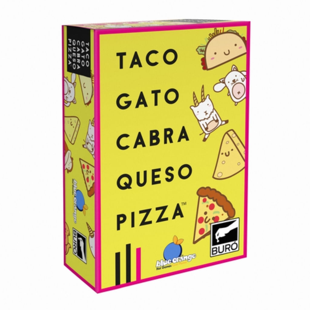 Juego De Cartas Taco, Gato, Cabra, Queso, Pizza