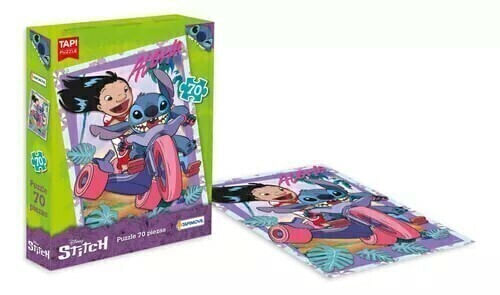 Puzzle 70 Piezas Rompecabezas Lilo Y Stitch Pelicula Disney Tapimovil