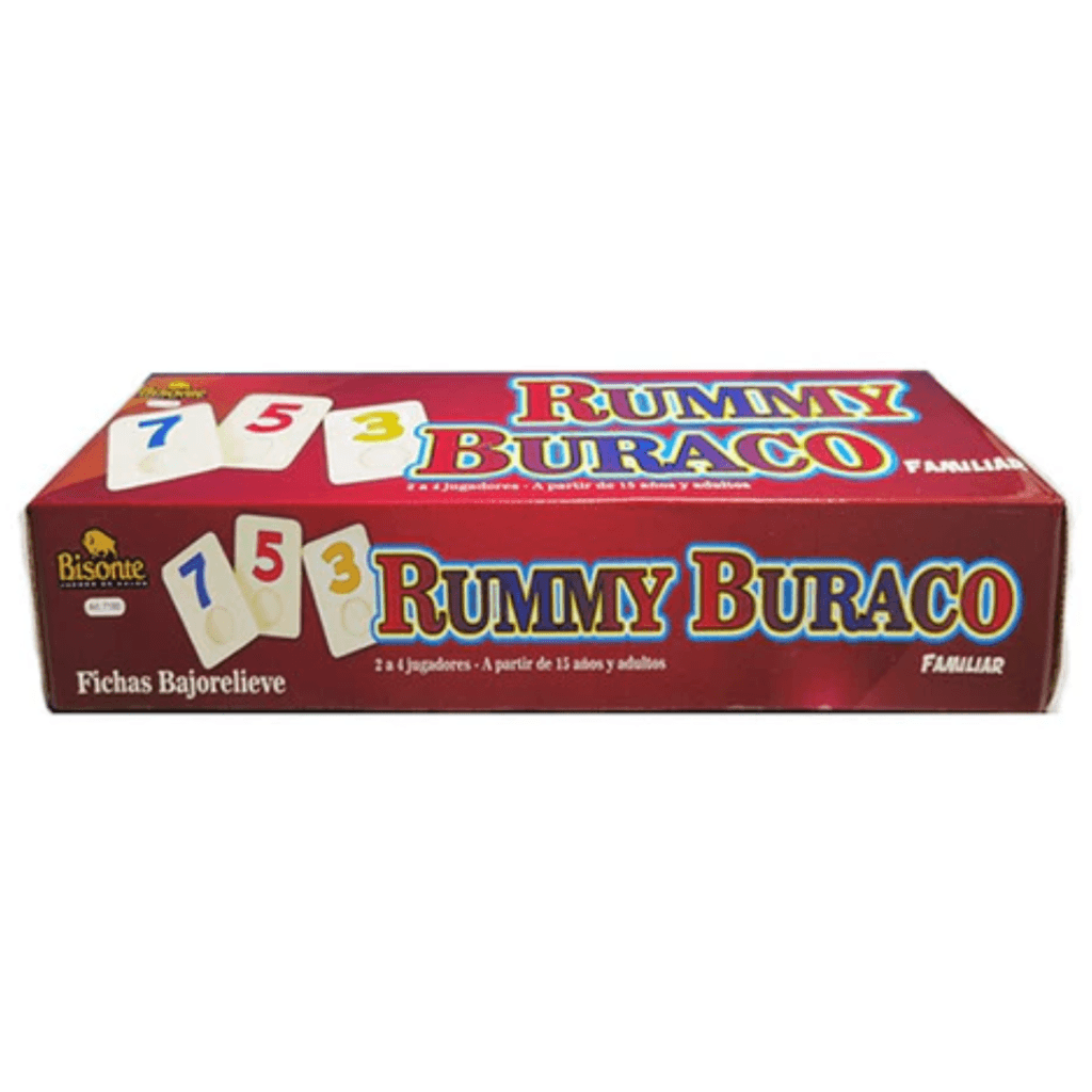 Rummy Burako Buraco Familiar Bisonte 7180