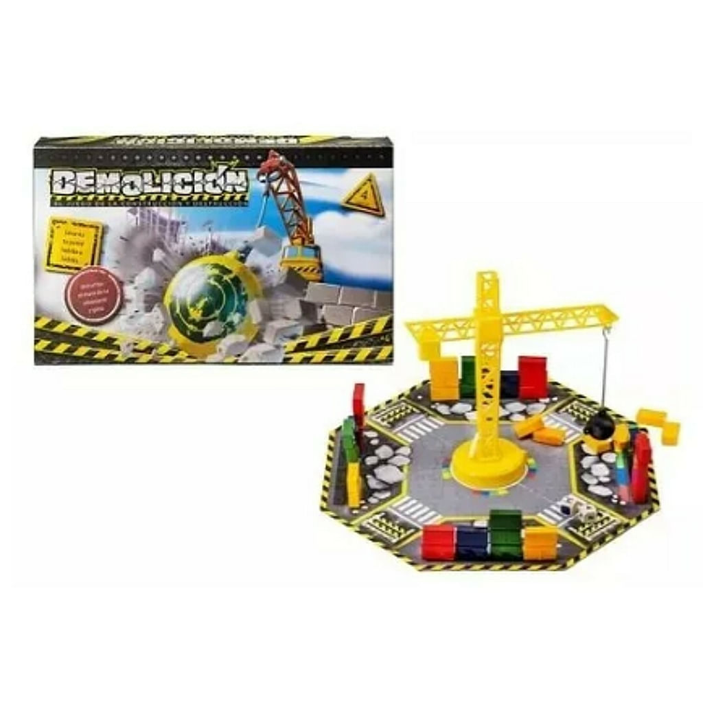 Juego Grúa Demolición Construcción Y Destrucción