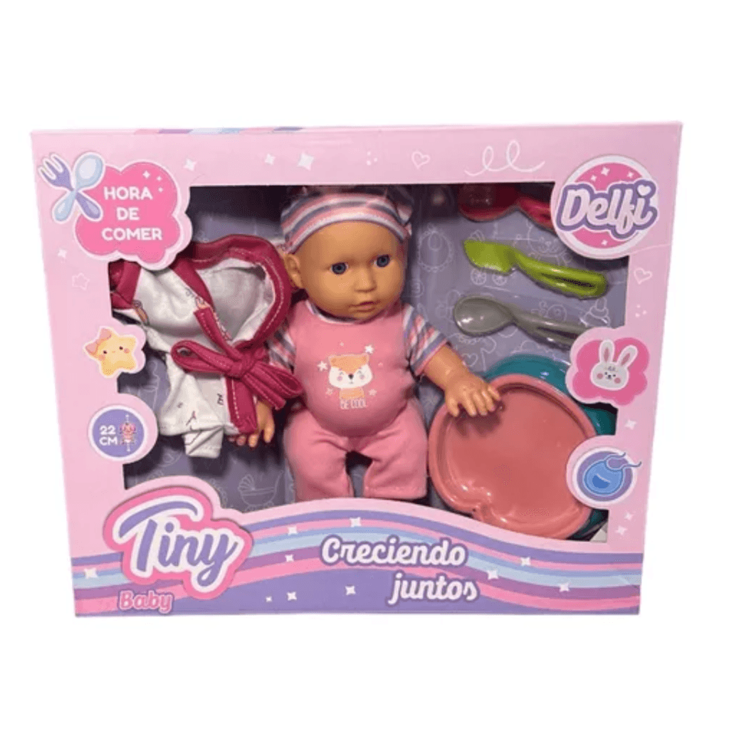 Bebe Delfi Hora De Comer Tiny Baby 53726