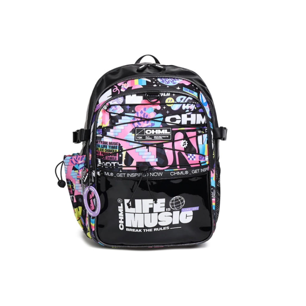 Mochila Espalda Holo 17" - Festival Black Tr90 - Chimola